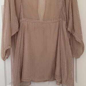 Blush Pink Flowy Dress